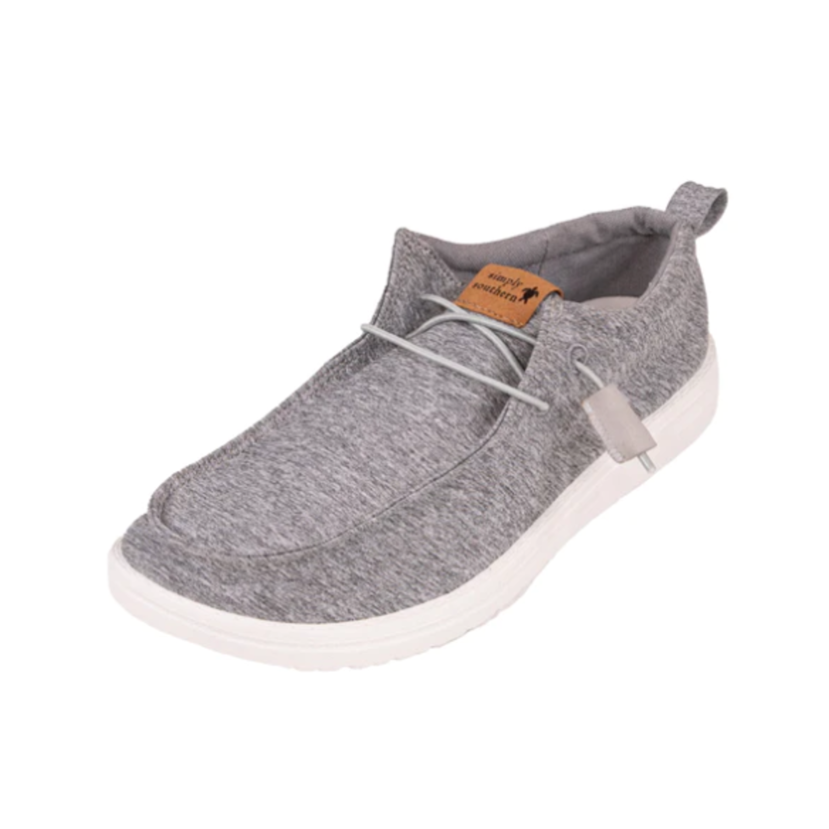 Simply Southern Simply Southern Youth Slip On Shoes Heather Gray