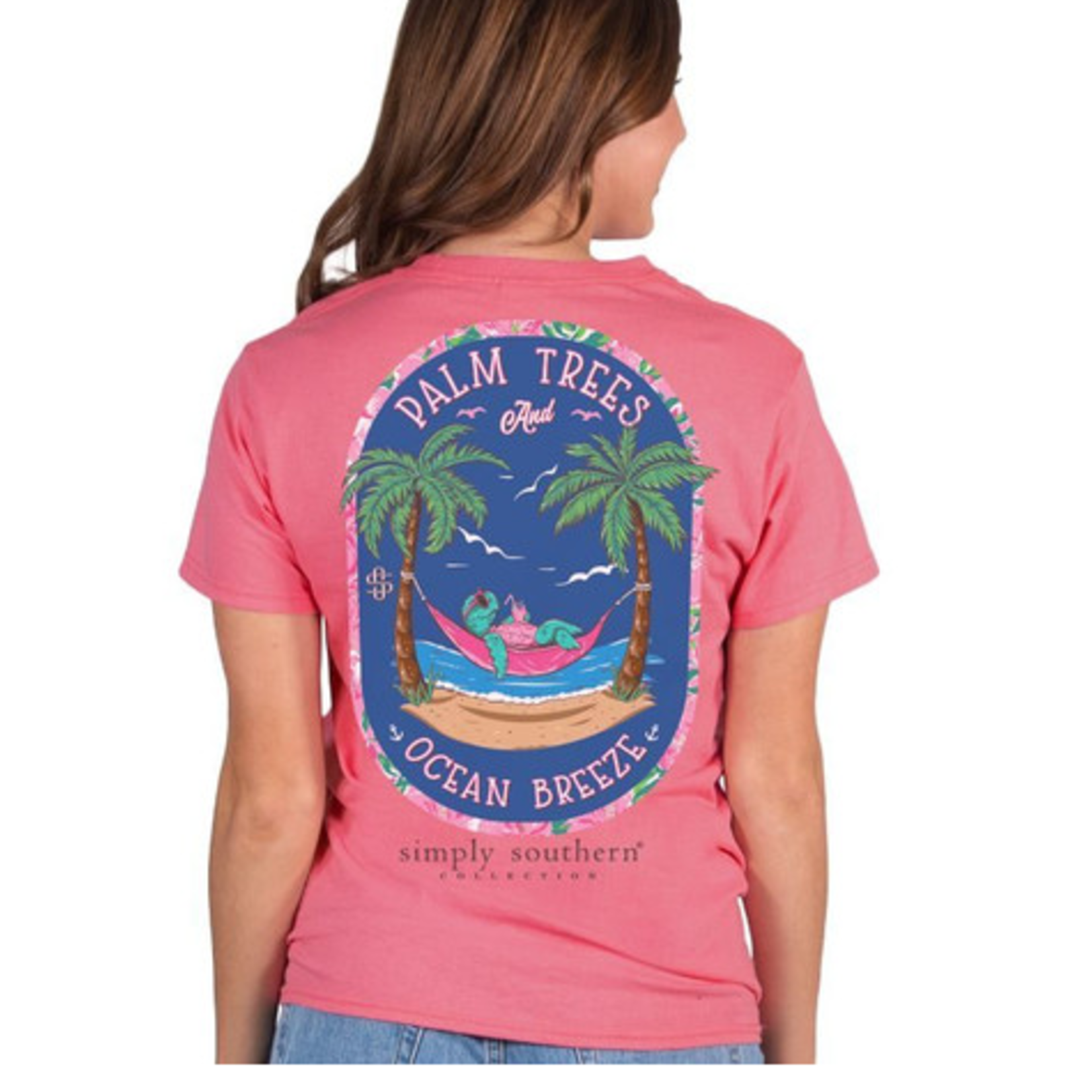 Simply Southern Simply Southern T-Shirt Palm Conch