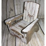 Youngs White Washed Wooden Beach Chair