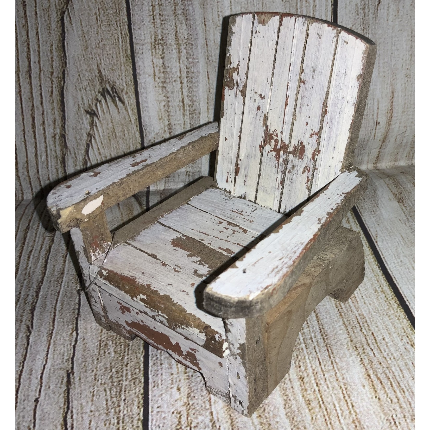Youngs White Washed Wooden Beach Chair