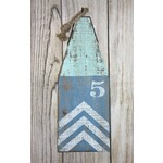 Youngs No. 5 Wooden Buoy Wall Decor