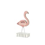 Youngs Wood Tabletop Flamingo Let’s Flamingo