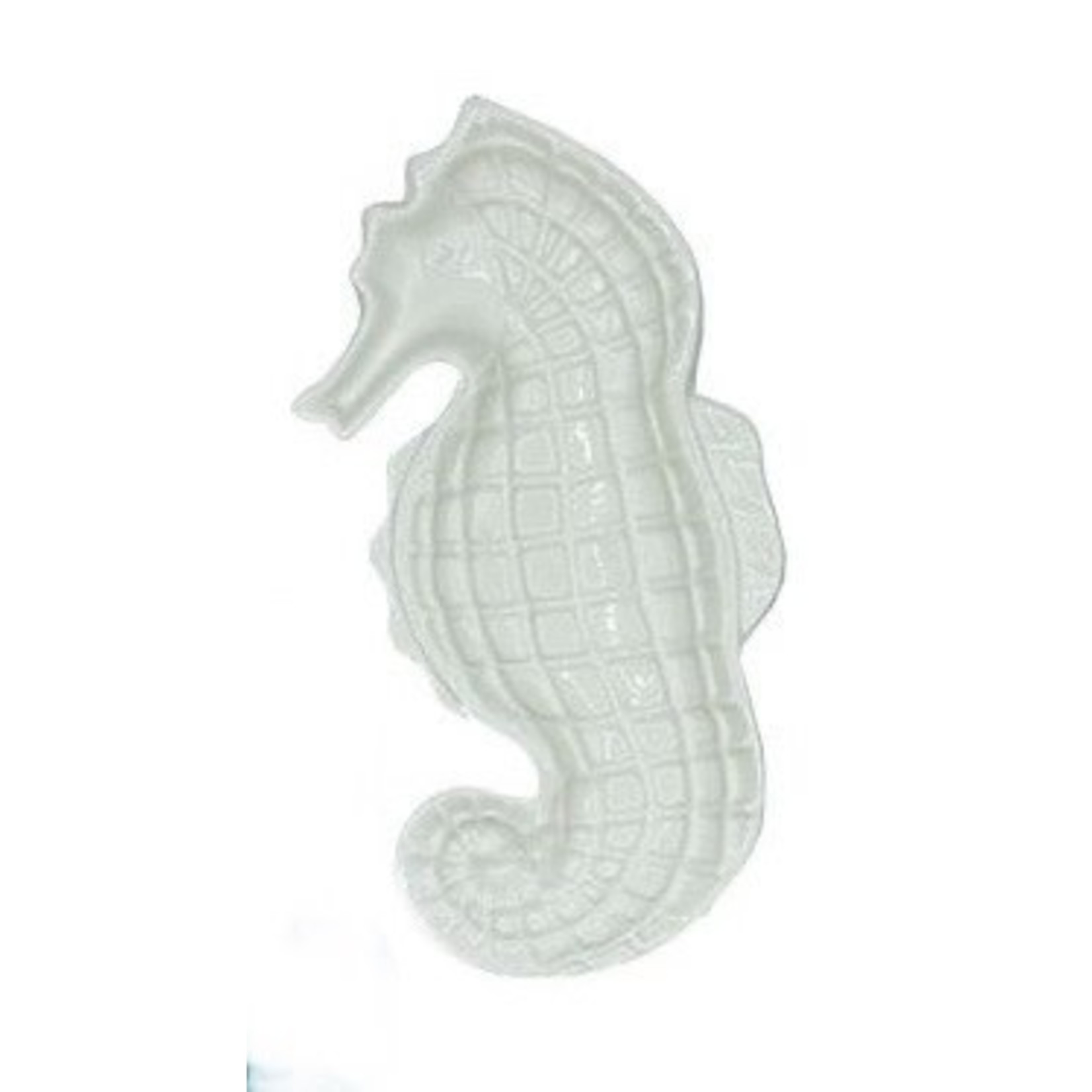 Youngs White Ceramic Seahorse Tray