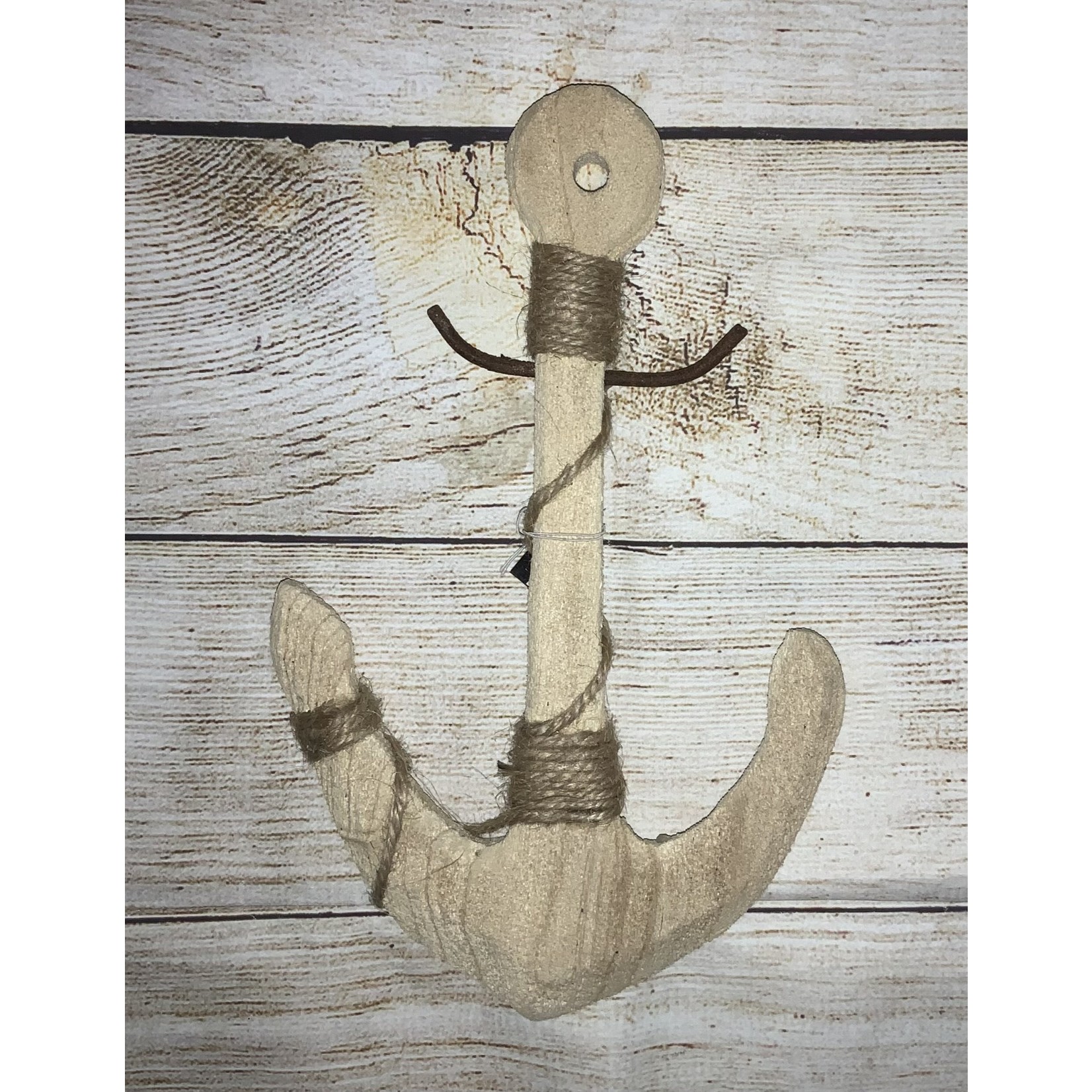 Creative Co-op Wooden Anchor Decor