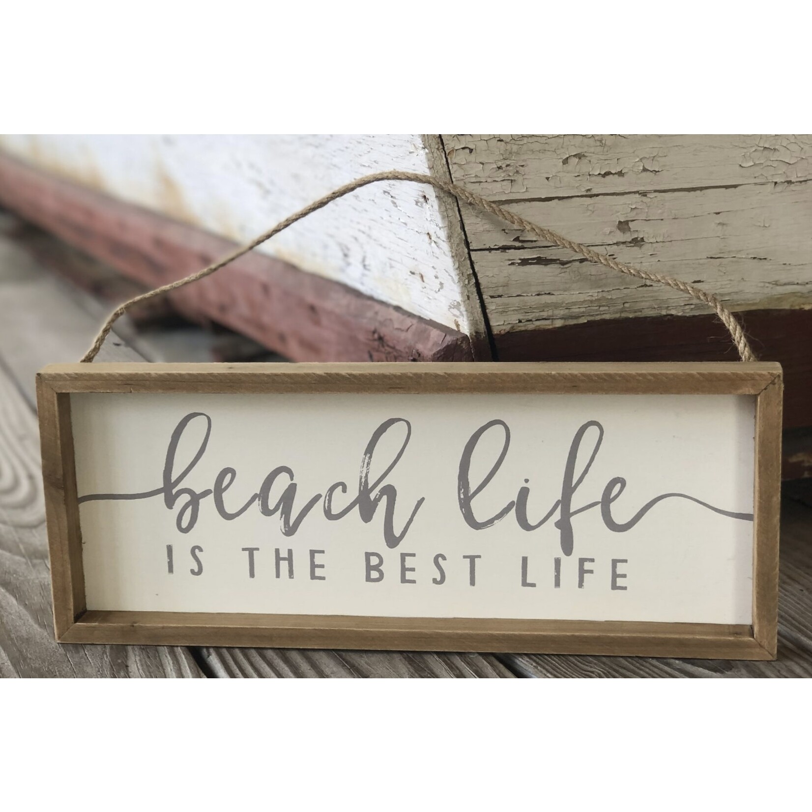Youngs Beach Life Sign