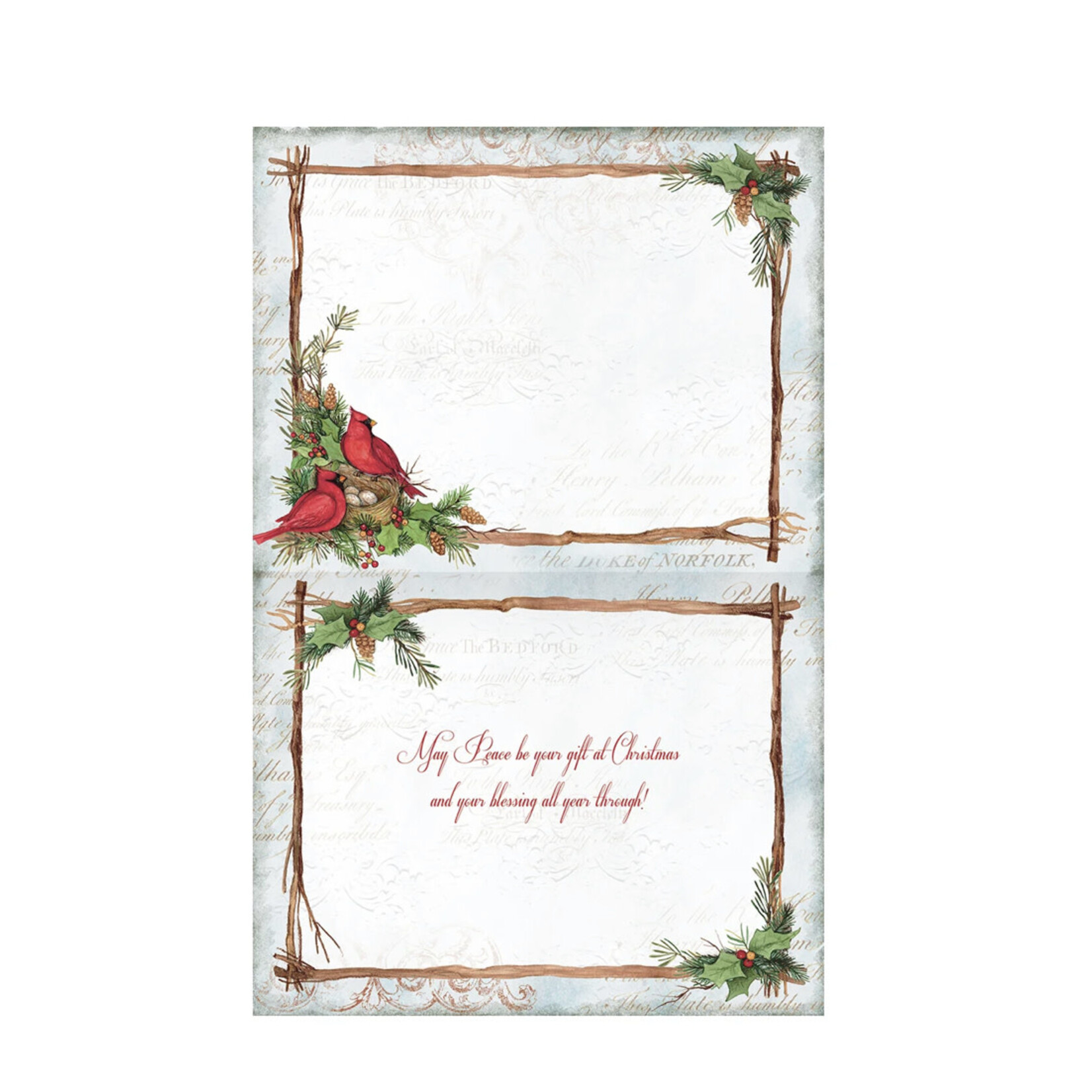 Lang Lang Cardinal Christmas Assorted Boxed Christmas Cards