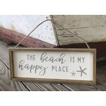 Youngs The Beach is My Happy Place Sign