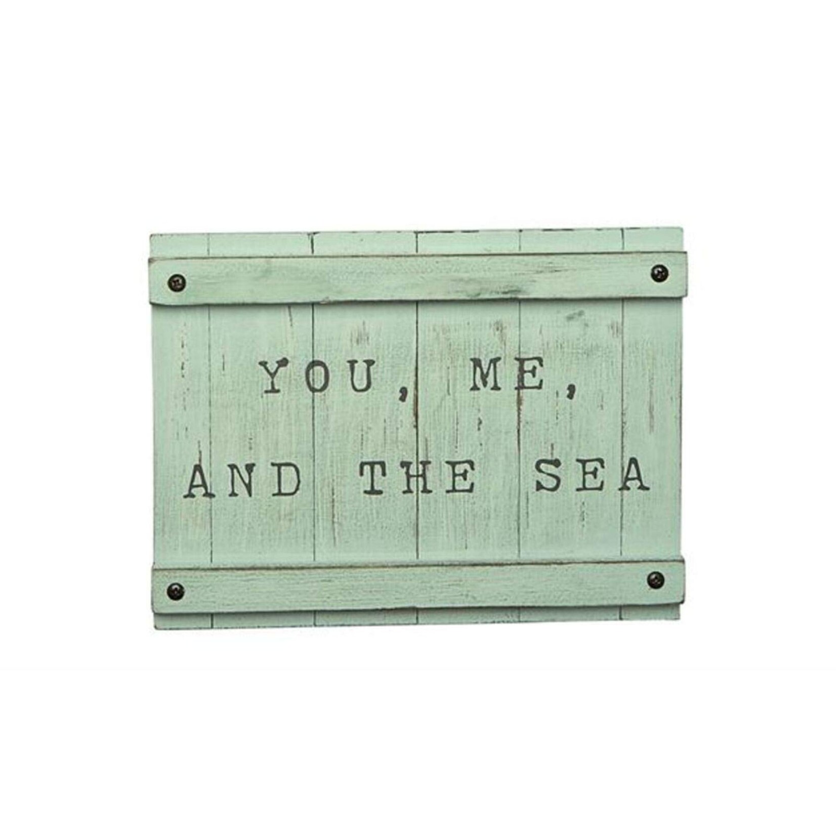 Mudpie You, Me, & the Sea Wall Plaque