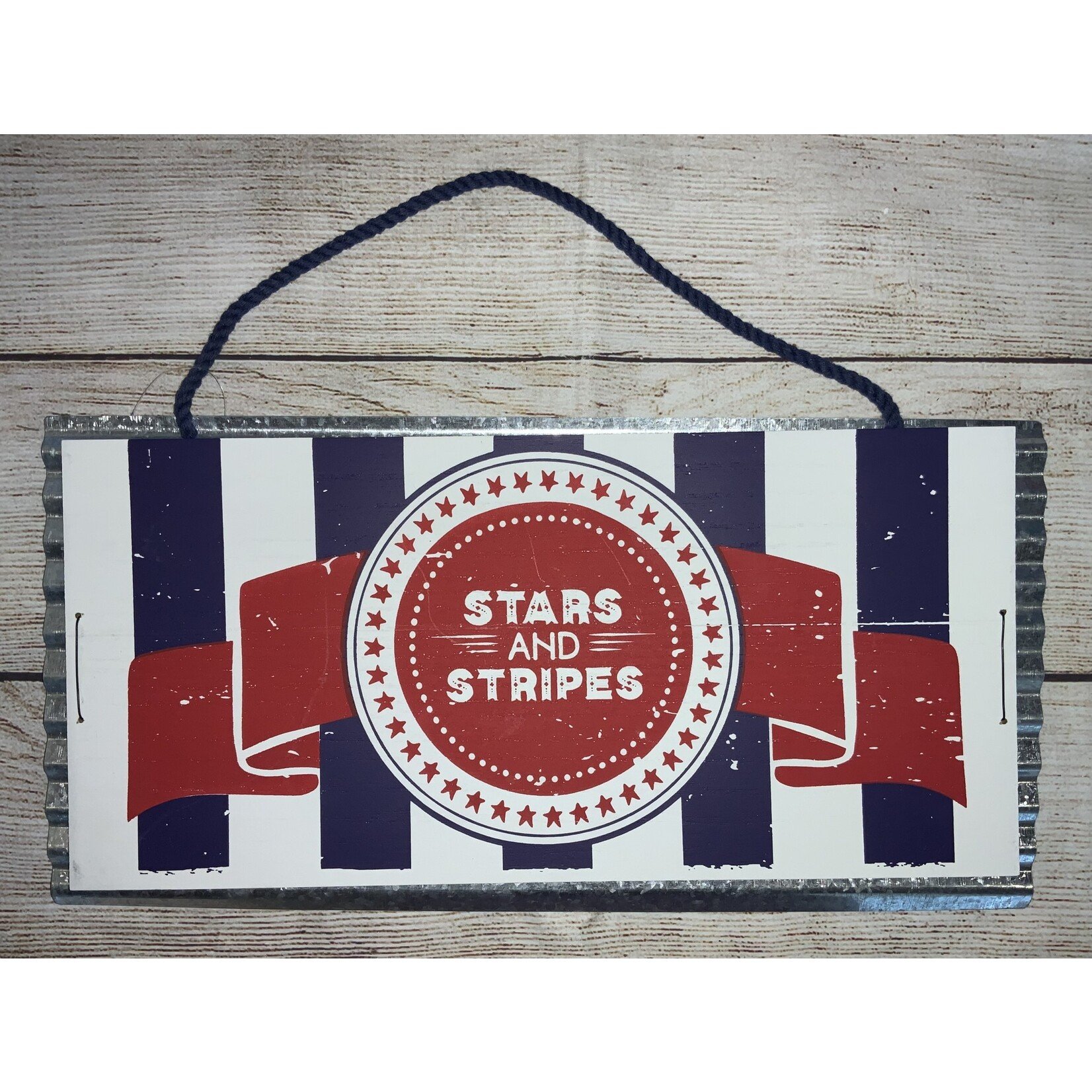 Transpac Stars and Stripes Sign