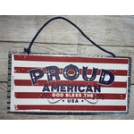 Transpac Proud American Sign