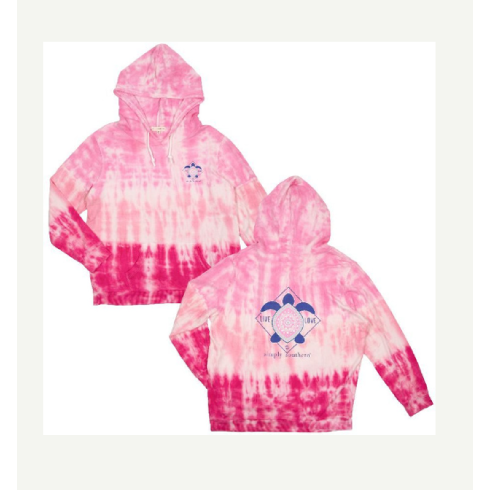 Simply Southern Simply Southern Super Soft Hoodie Pink