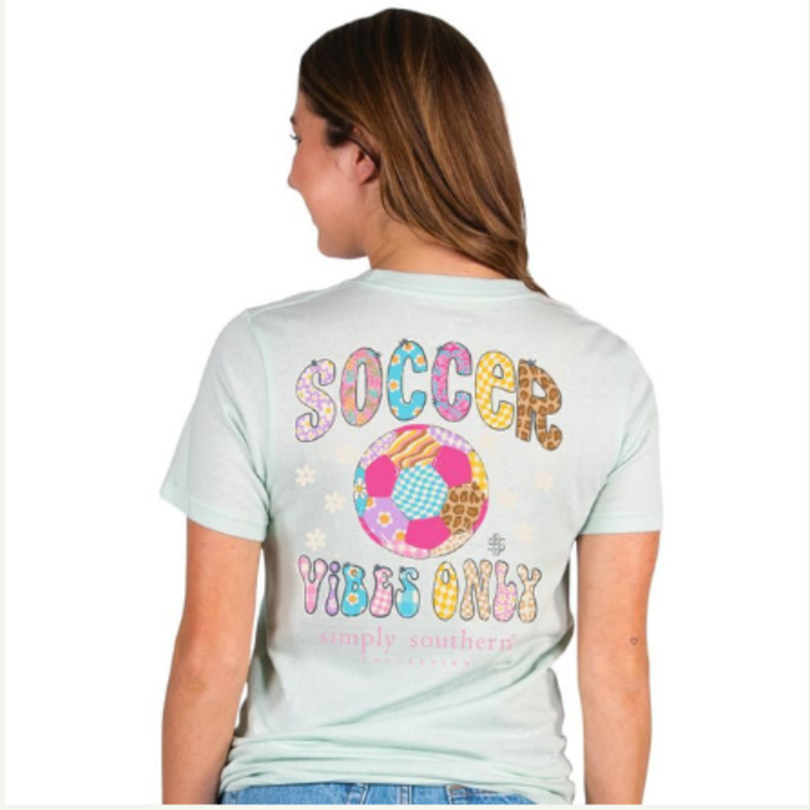 Simply Southern Simply Southern Soccer T-Shirt Breeze