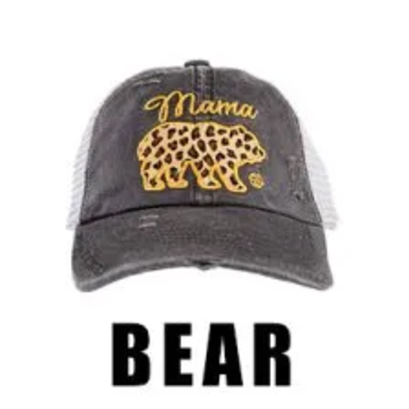 Simply Southern Simply Southern Pony Tail Hat Mama Bear
