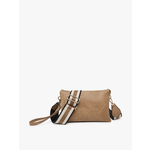 Jen & Co Jen & Co Izzy Crossbody Taupe M2056