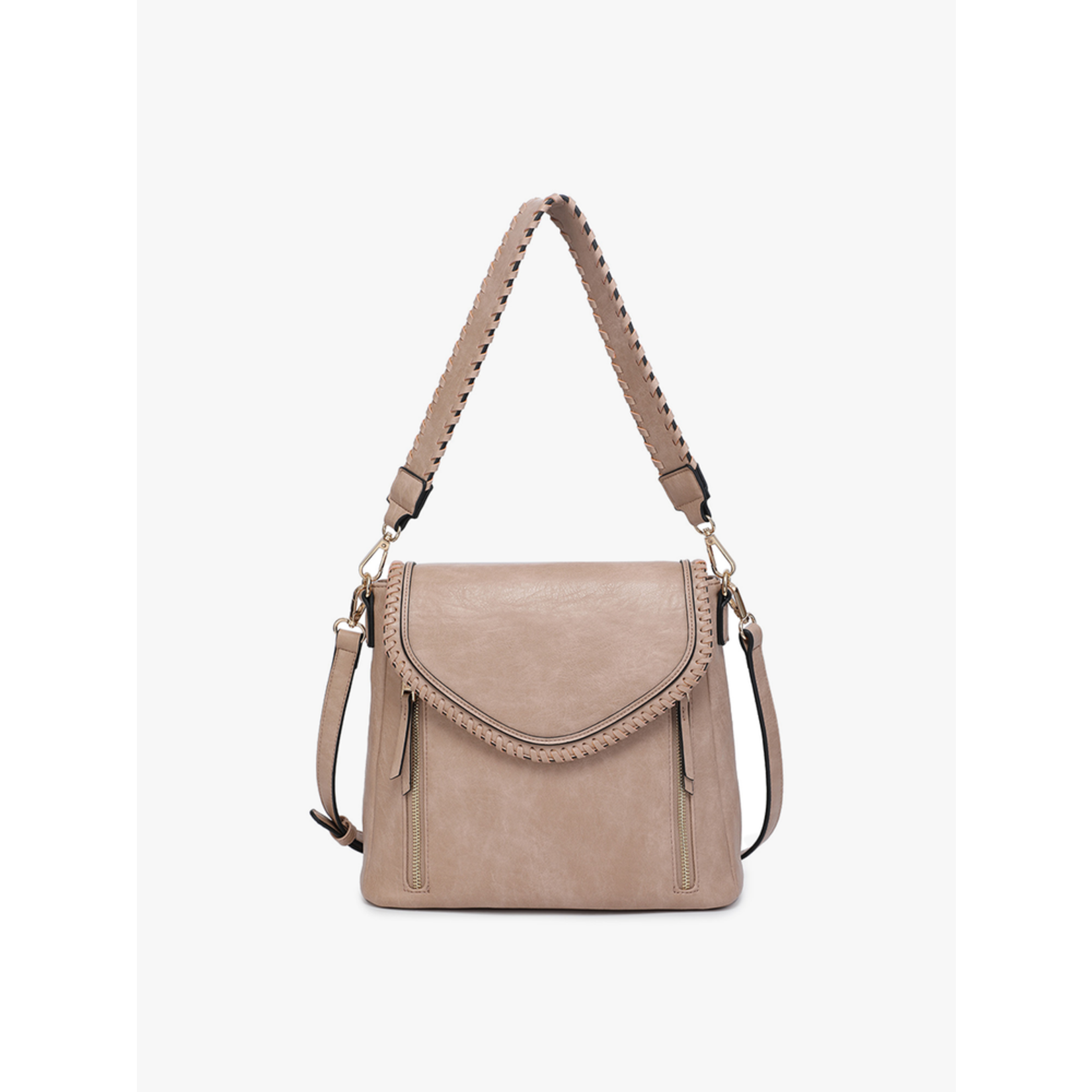 Jen & Co Jen & Co Lorelei Crossbody Beige M2167