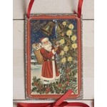 Audrey’s Vintage Santa Postcard Ornament Style 2