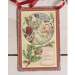 Audrey’s Vintage Santa Postcard Ornament Style 5