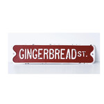 Audrey’s Gingerbread Street Sign