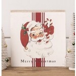 Audrey’s Santa Vintage Christmas Icon Block Sitter