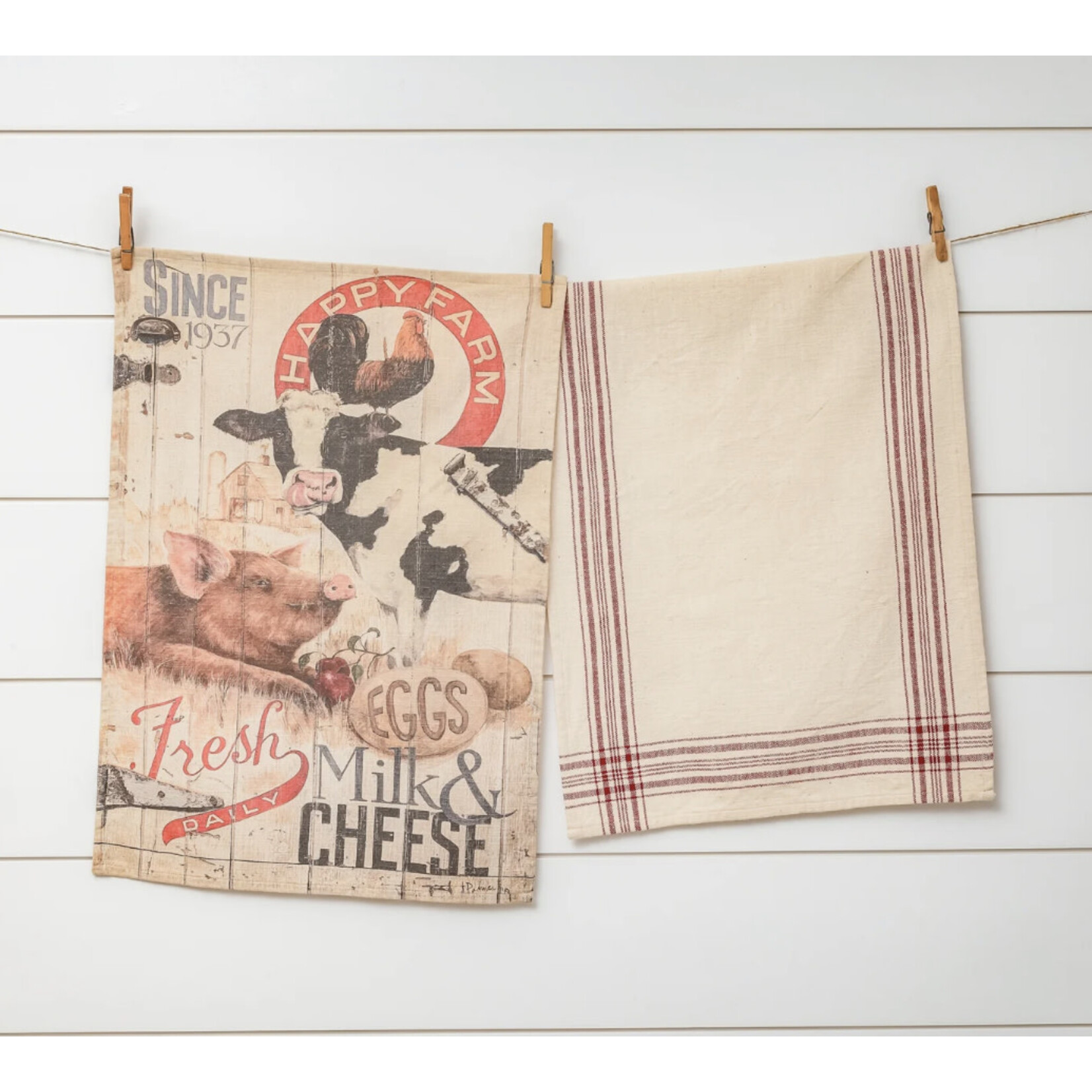 Audrey’s Happy Farm Tea Towel Set