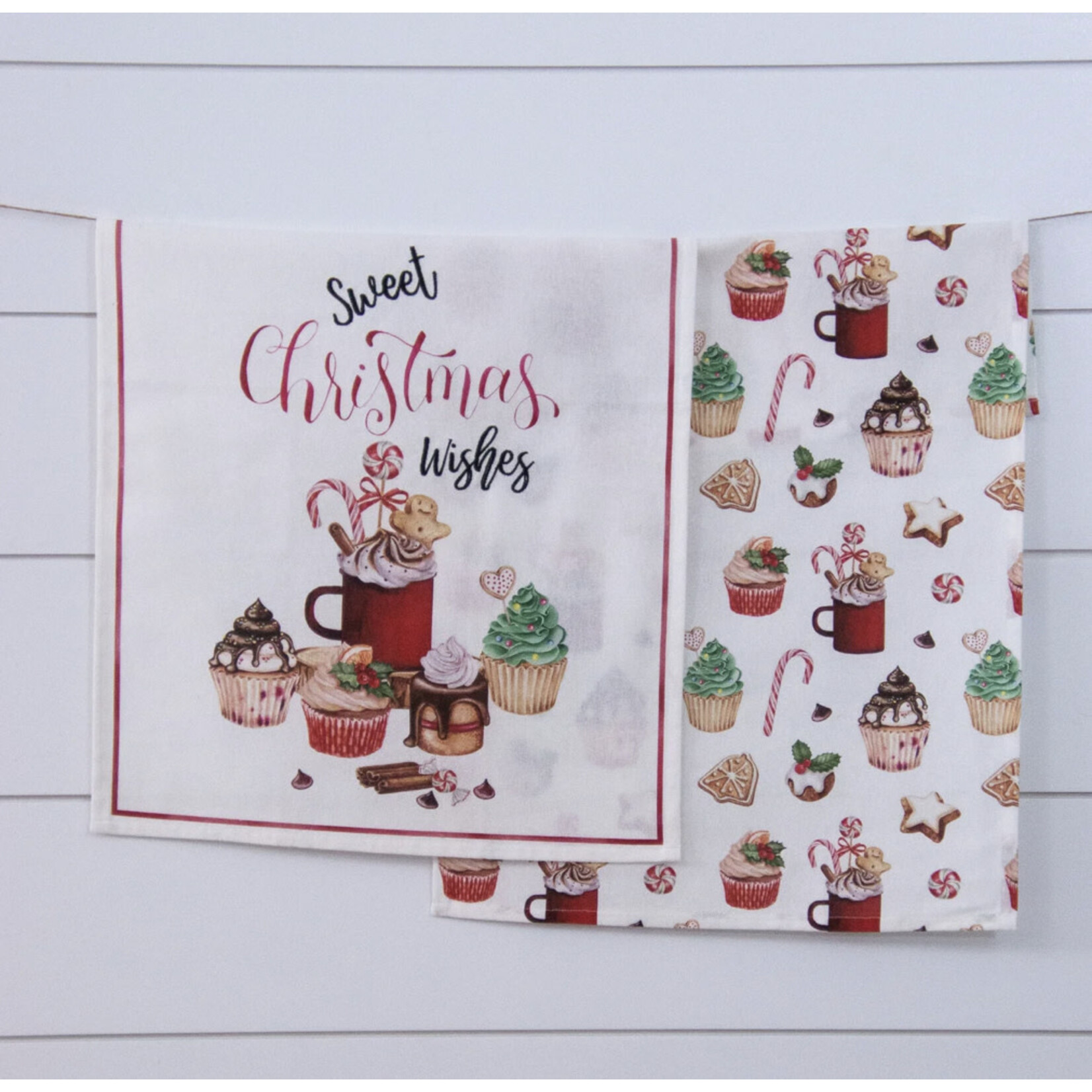 Audrey’s Sweet Christmas Gingerbread Towel Set