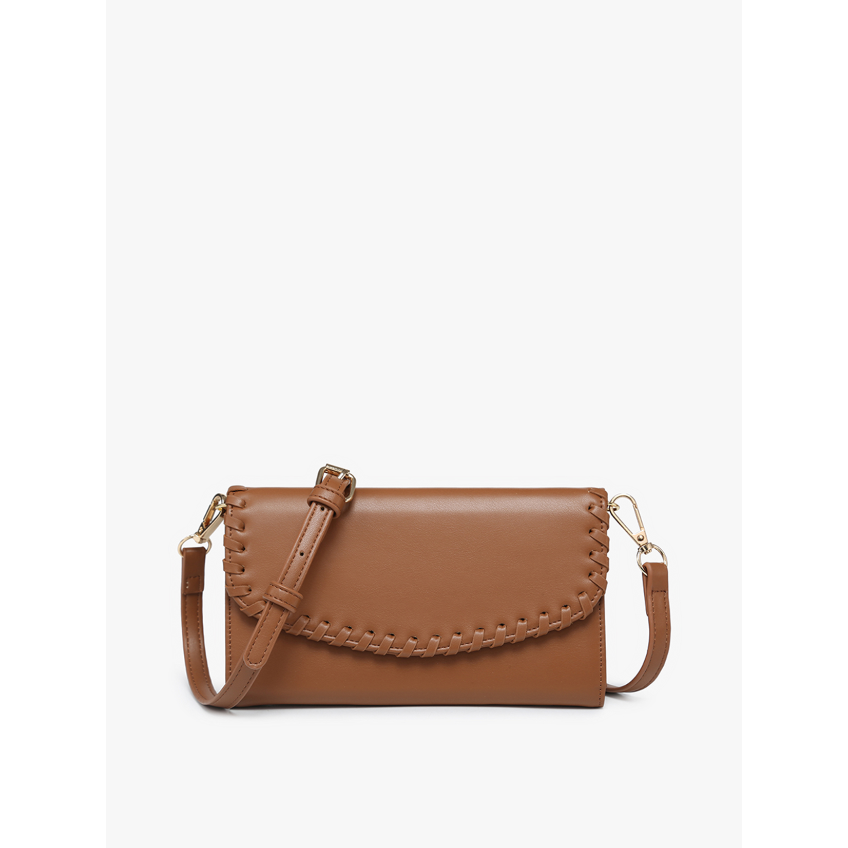 Jen & Co Jen & Co Kyle Wallet Crossbody Brown M2345