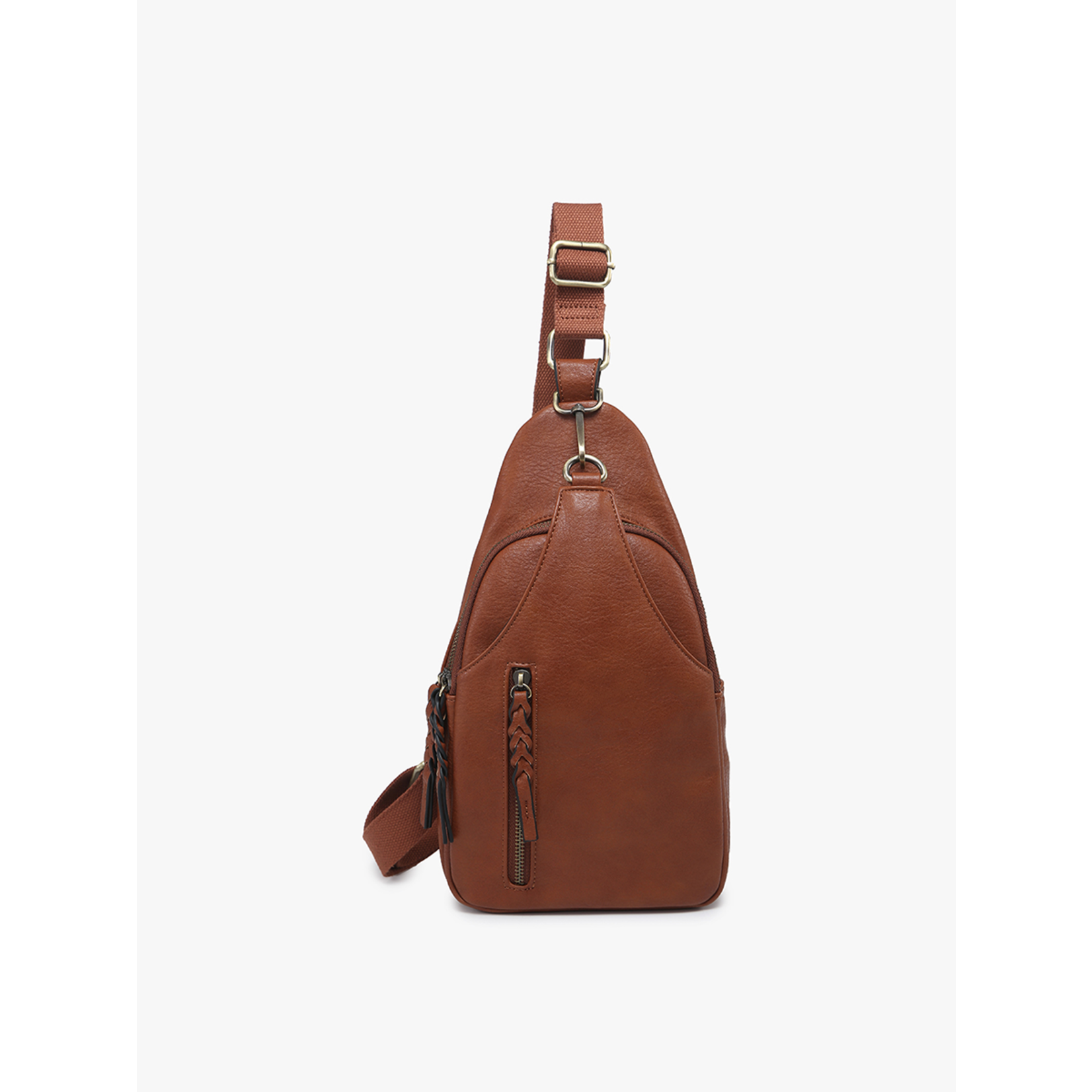Jen & Co Jen & Co Nikki Sling Crossbody Brown M2342