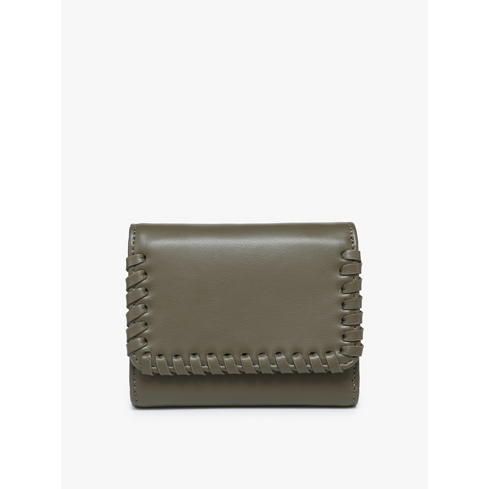 Jen & Co Jen & Co Logan Wallet Dark Olive WL2352