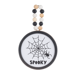 Ganz Spooky Spider Web Beaded Ornament