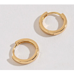 Howards Howard’s Medium Huggie Hoop Earrings Gold