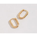 Howards Howard’s Small Link Huggie Hoop Earrings Gold