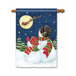 Studio M Santa Trackers Standard House Flag