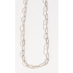 Howards Layer Me 18 in 5mm Paperclip Chain Necklace Silver