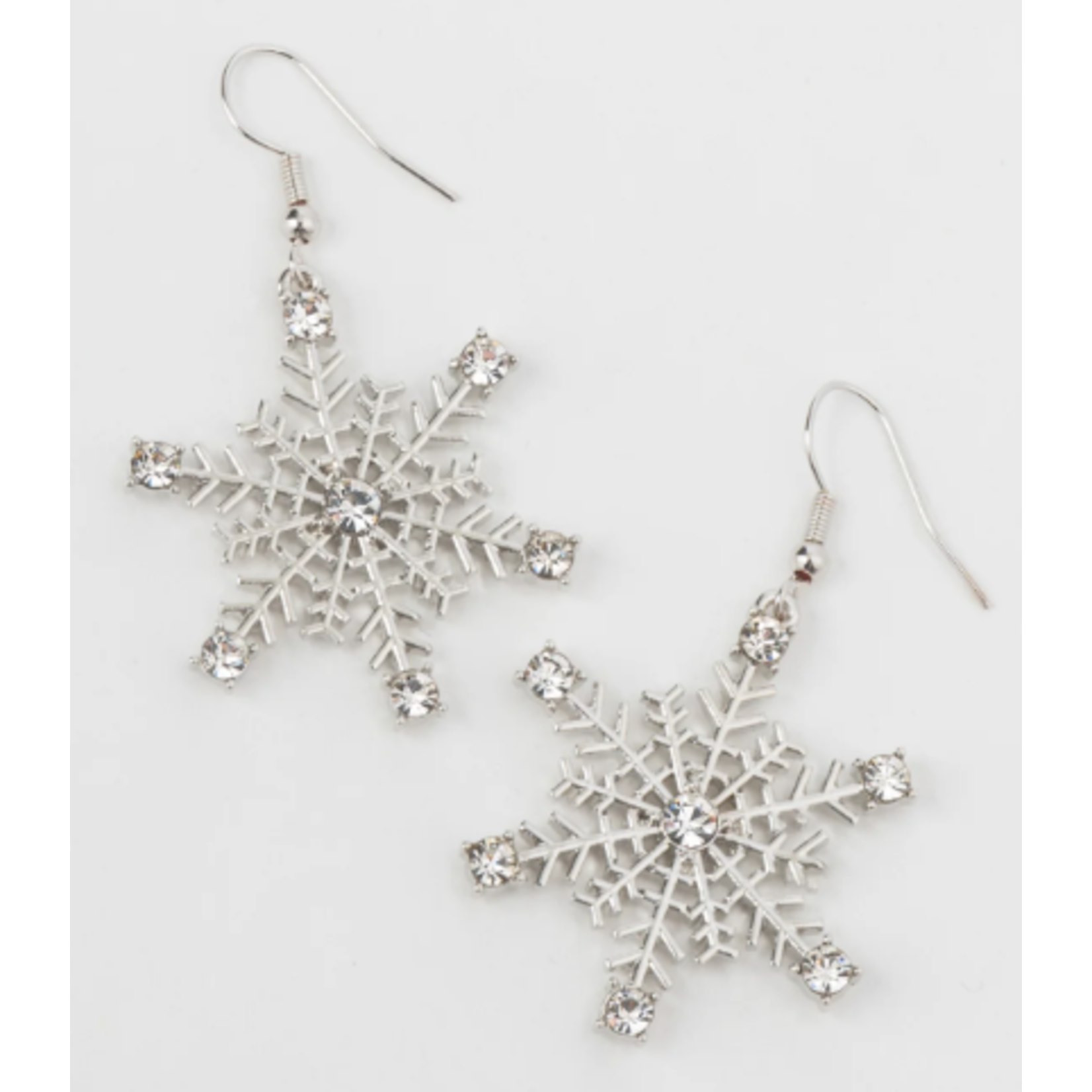 Howards Howard’s Holiday Snowflake Earrings Silver