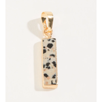 Howards Layer Me Dalmatian Jasper Pendant Charm
