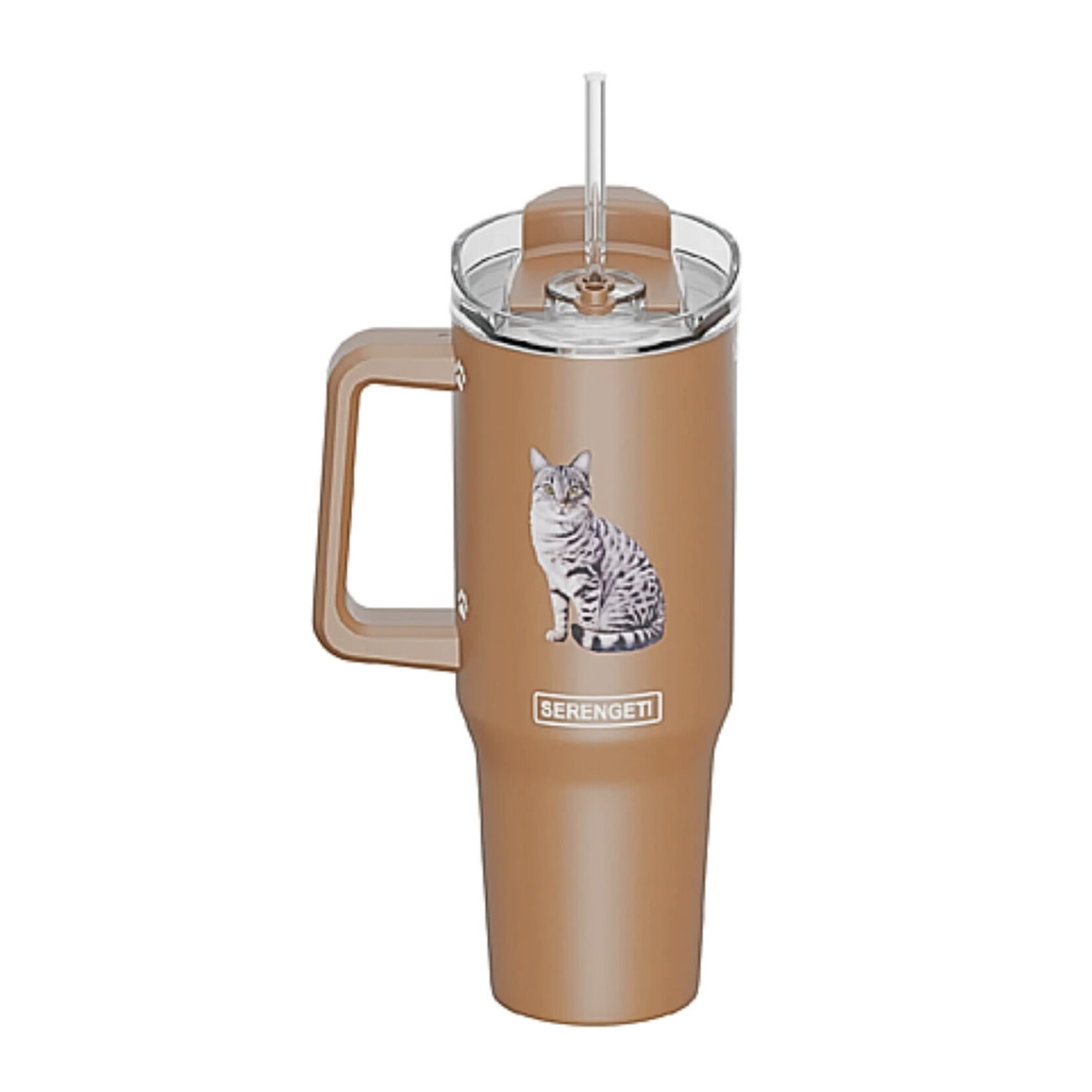 Serengeti Serengeti  Silver Tabby Cat Ultimate Tumbler