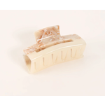 Arianna Arianna Chunky Square Claw Hair Clip Beige Tortoise