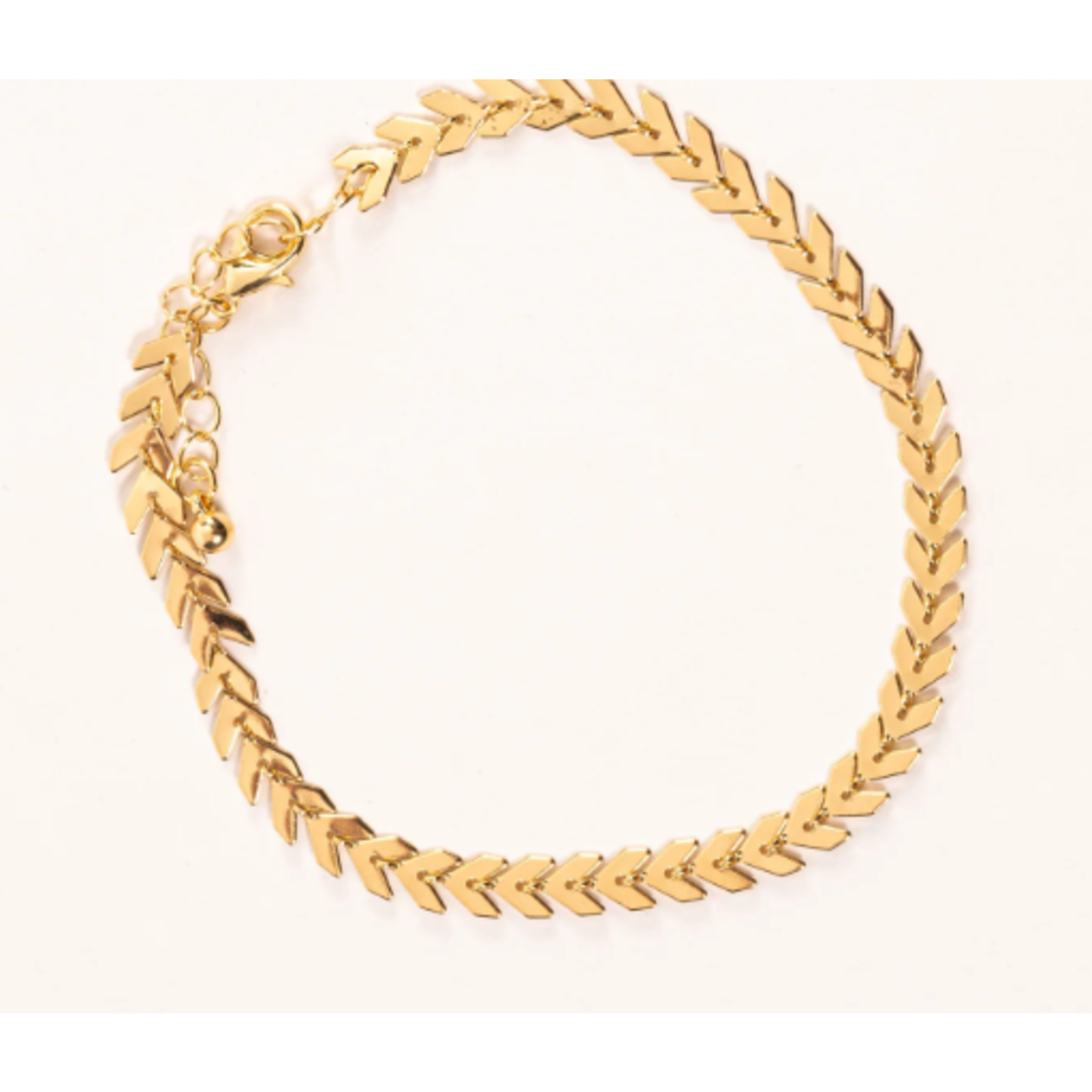 Elsie & Zoey Elsie & Zoey Gold Arrow Chain Anklet