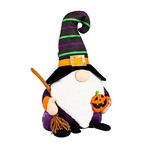 Evergreen Halloween Gnome Pillow