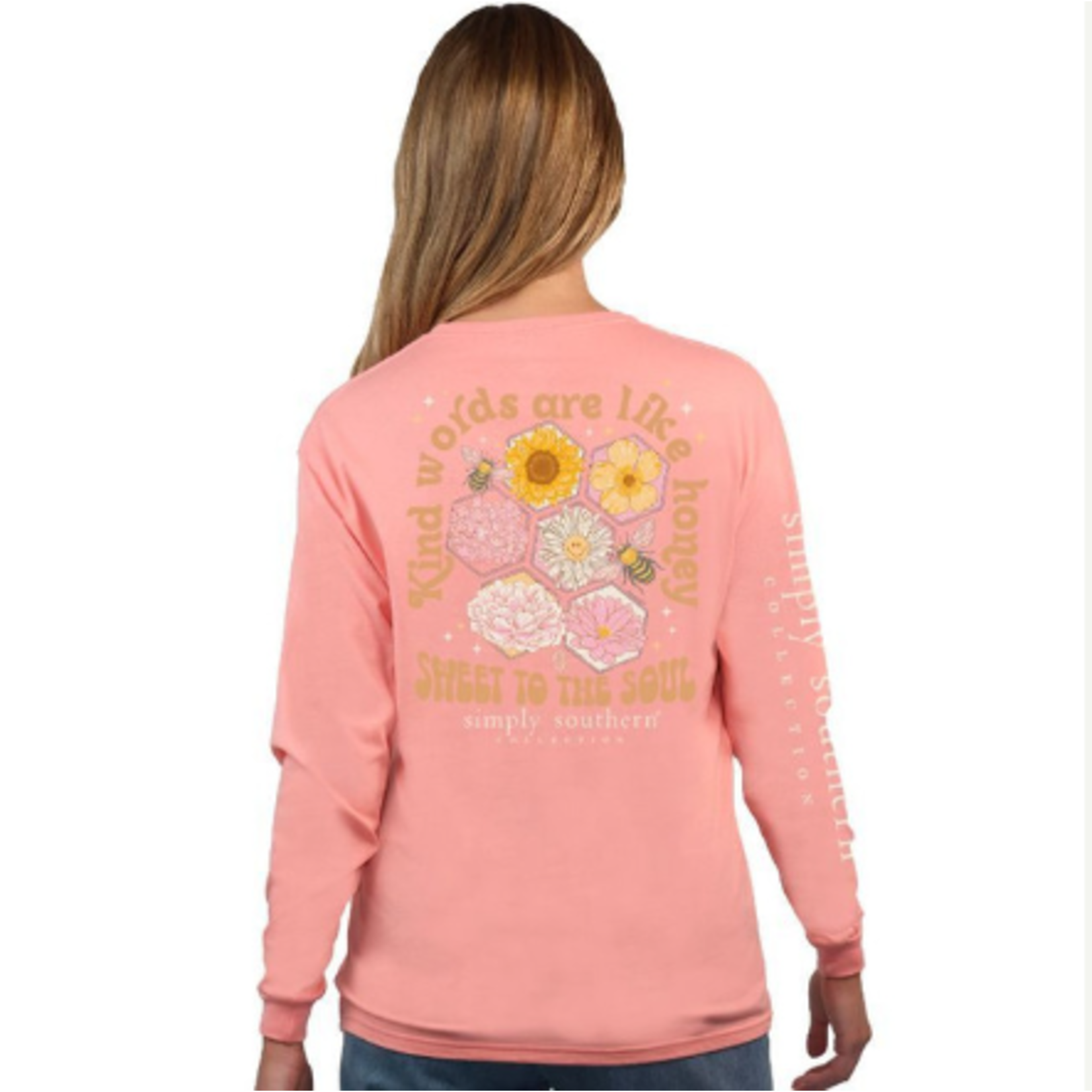 Simply Southern Simply Southern Kind Long Sleeve T-Shirt Reef