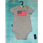 Simply Southern Simply Southern Red Paws and Blue Onesie 6-12M