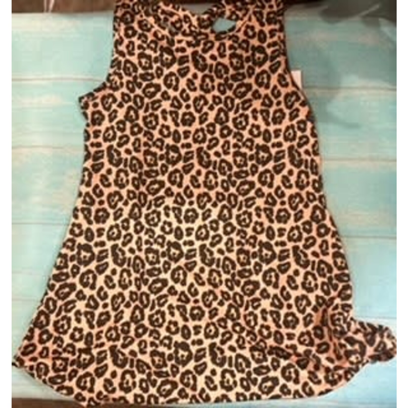Simply Southern Simply Southern Youth Cheetah Print Dress