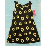 Simply Southern Simply Southern Toddler Cross Back Dress Sunflower Size 5