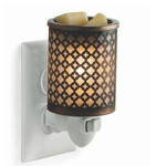Candle Warmers Moroccan Metal Pluggable Fragrance Warmer