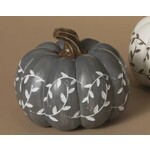Gerson Leaf Engraved Resin Pumpkin Style 1