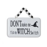 Gerson Witch Switch Metal Sign