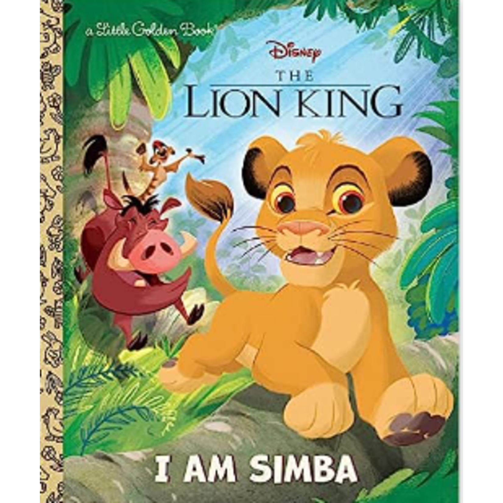 a Little Golden Book Little Golden Book The Lion King I Am Simba