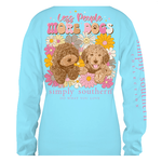 Simply Southern Simply Southern Long Sleeve Tee More Dogs Pool