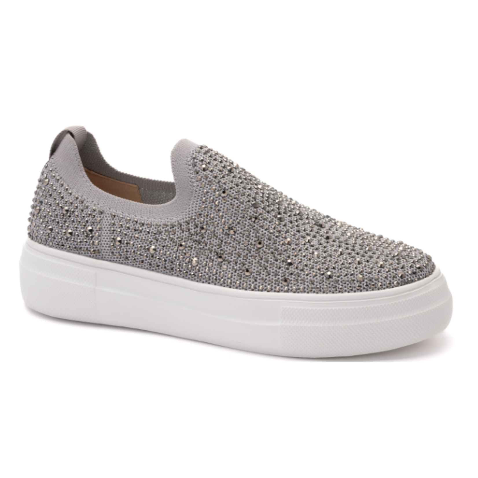 Corkys Corkys Swank Grey Crystals Size 9