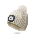 Night Scope Night Scope Nova Pom Hat White